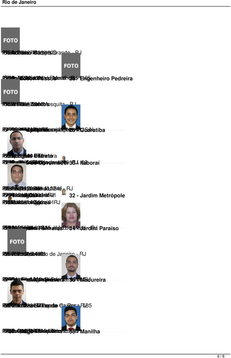 Edson CEP: Rua William Lidia, 26587-000 Passos 196 Santos - Mesquita - RJ Pr. Lt. Engenheiro CEP: Av. 27 Dielton 18 Presidente - 26370-000 - Guapimirim Qd.