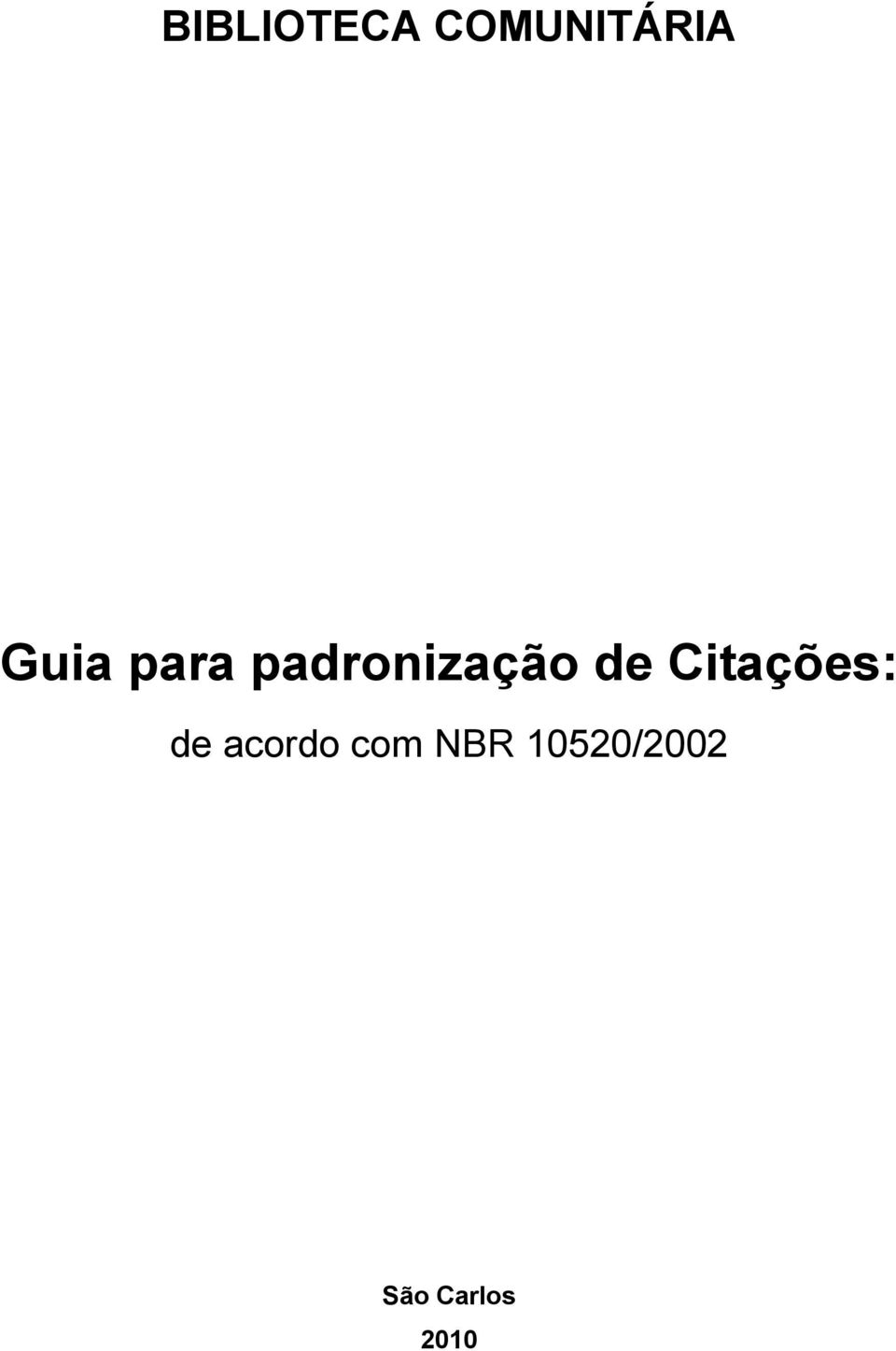 Citações: de acordo com