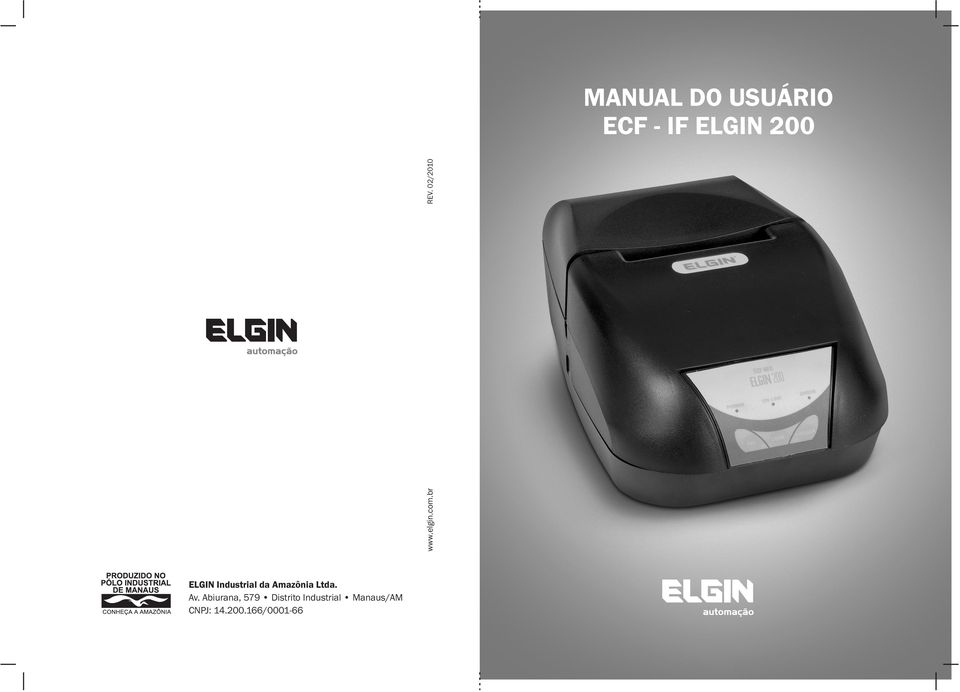 02/2010 ELGIN Industrial da Amazônia Ltda.