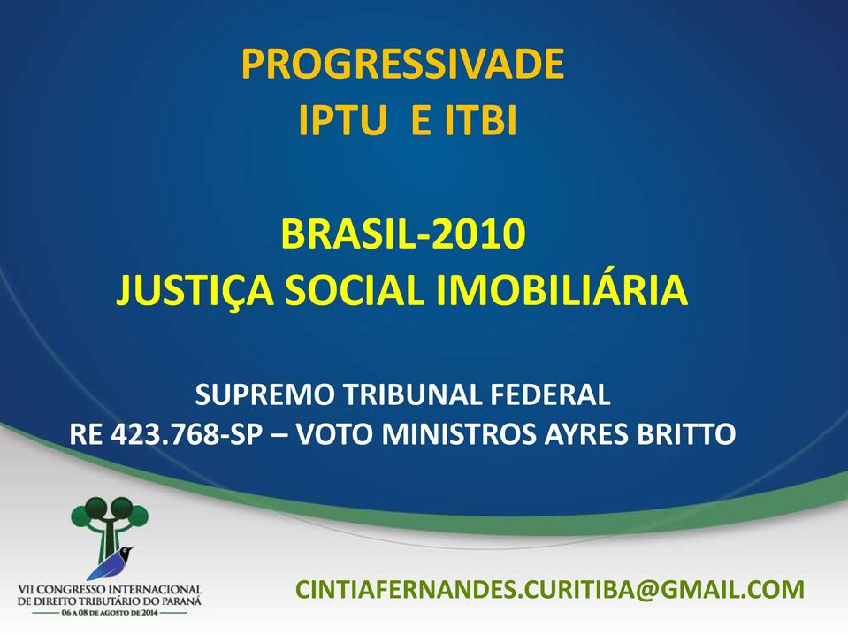 IMOBILIÁRIA SUPREMO TRIBUNAL