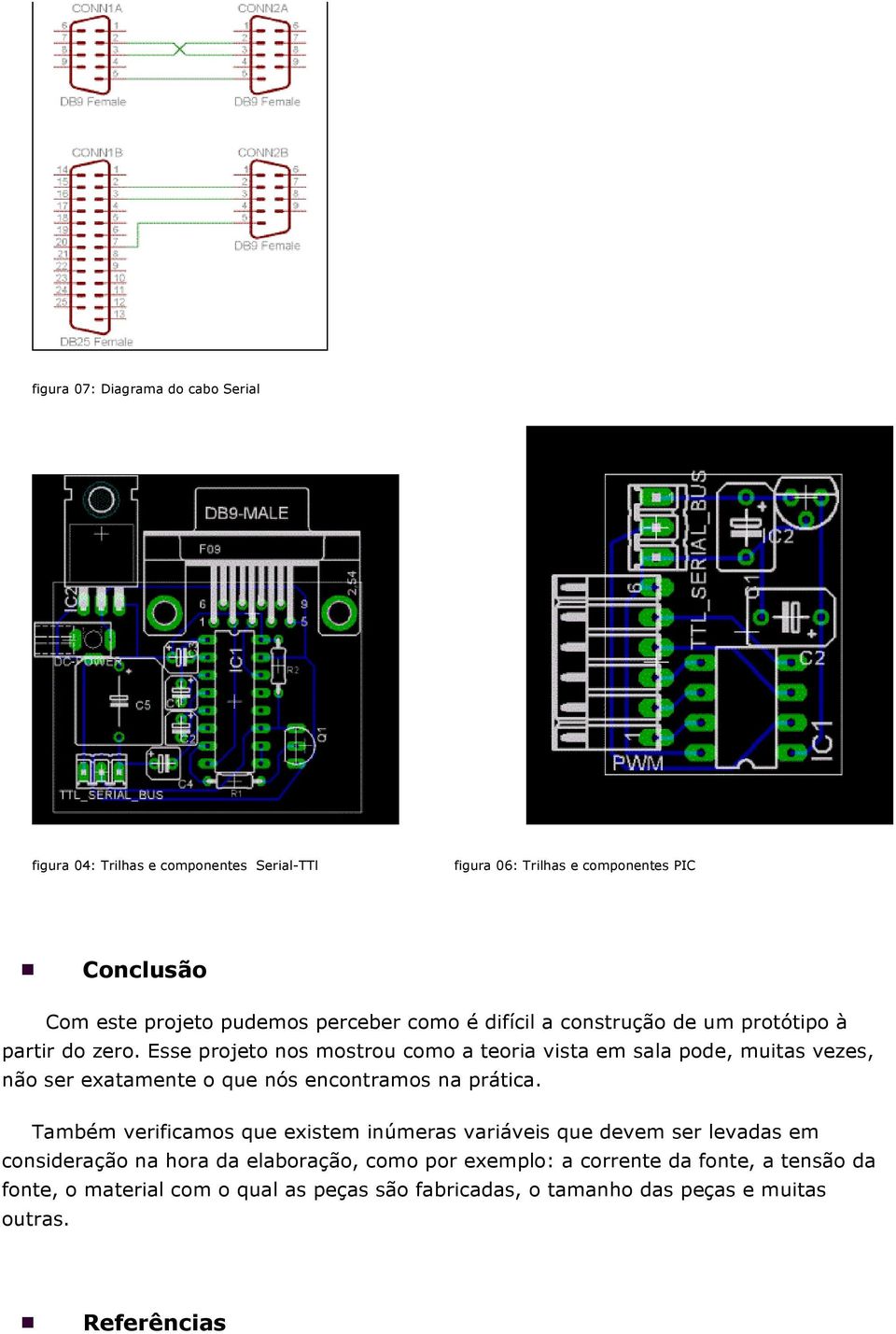 Esse projeto nos mostrou como a teoria vista em sala pode, muitas vezes, não ser exatamente o que nós encontramos na prática.