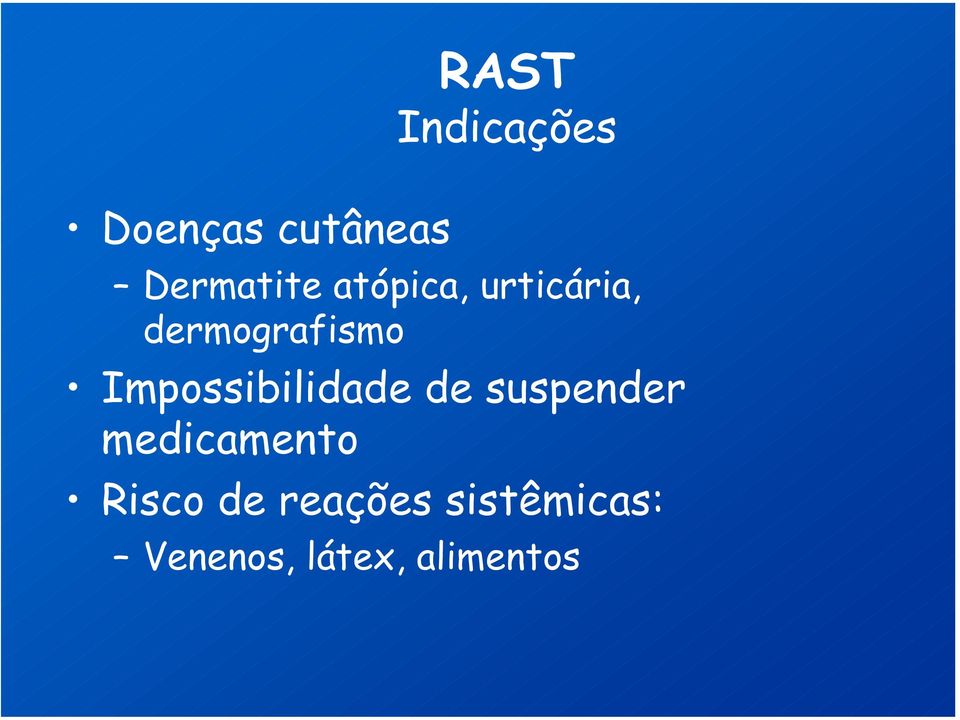 Impossibilidade de suspender medicamento