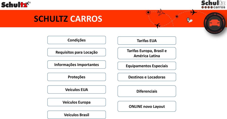 Latina Equipamentos Especiais Destinos e Locadoras Veículos