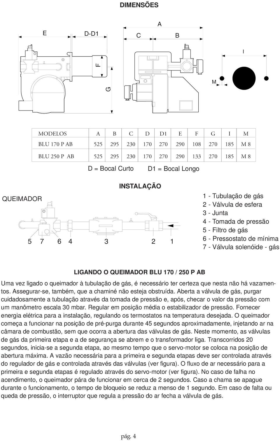 Assegurar-se, também, que a chaminé não esteja obstruída.