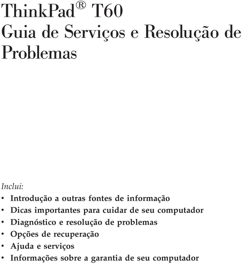 cuidar de seu computador v Diagnóstico e resolução de problemas v