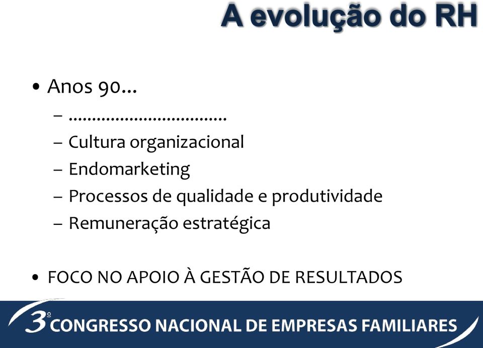 Endomarketing Processos de qualidade