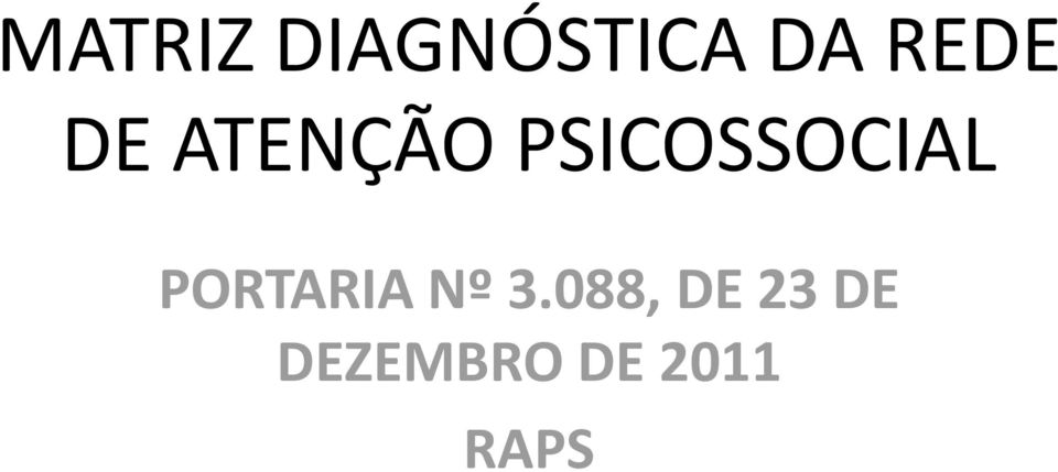 PSICOSSOCIAL PORTARIA Nº