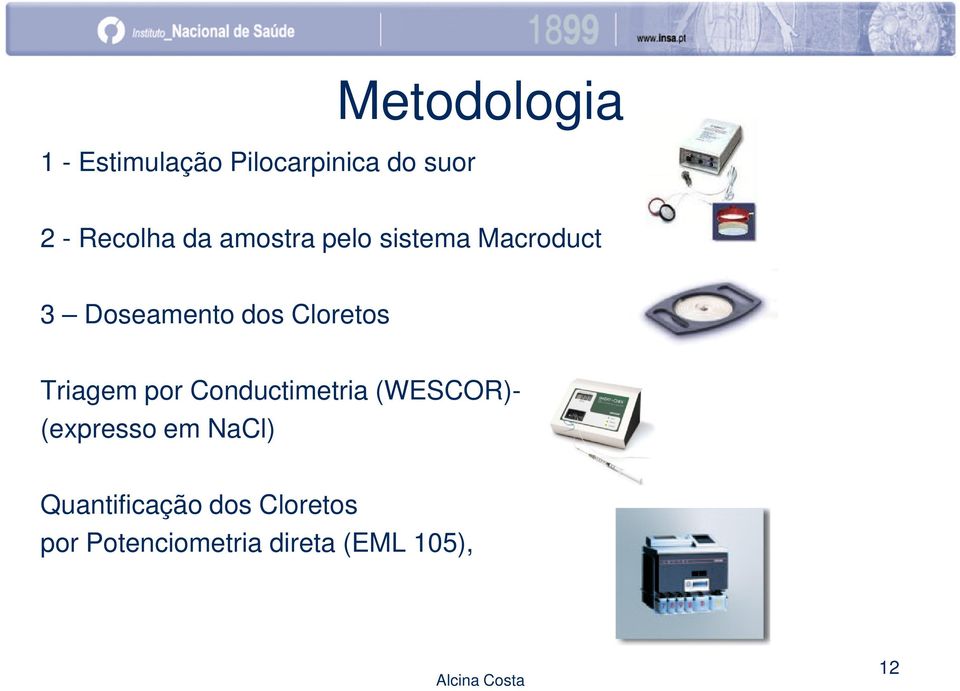 Cloretos Triagem por Conductimetria (WESCOR)- (expresso em