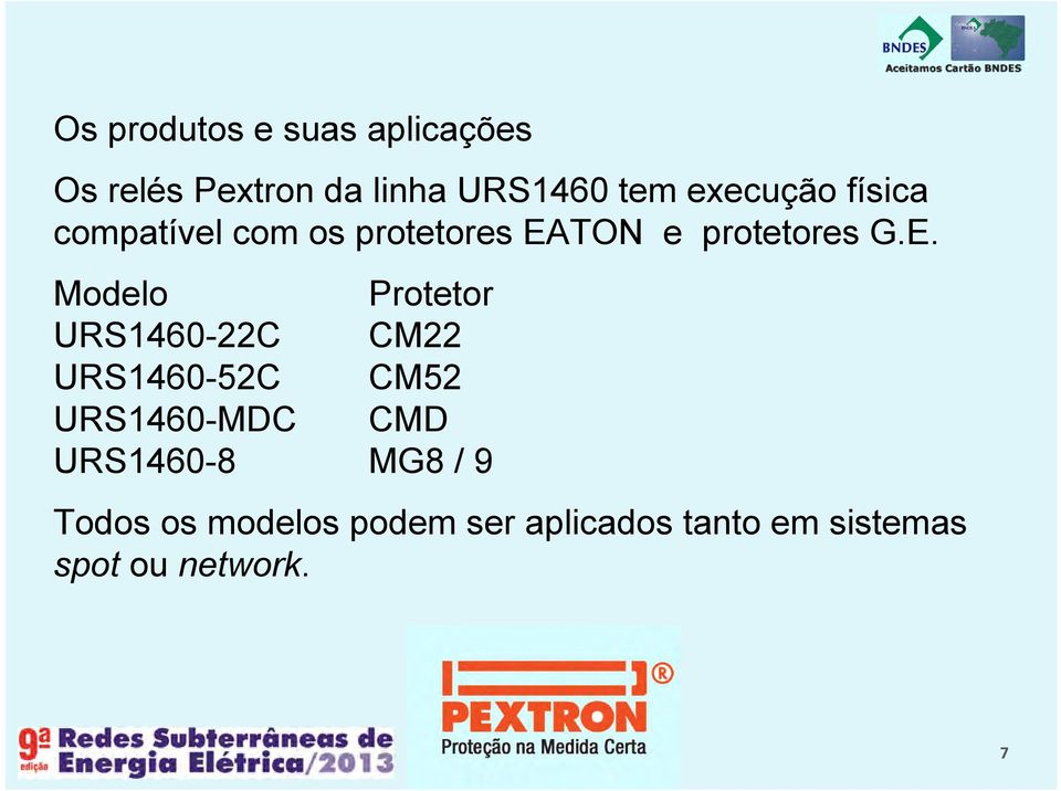 TON e protetores G.E.