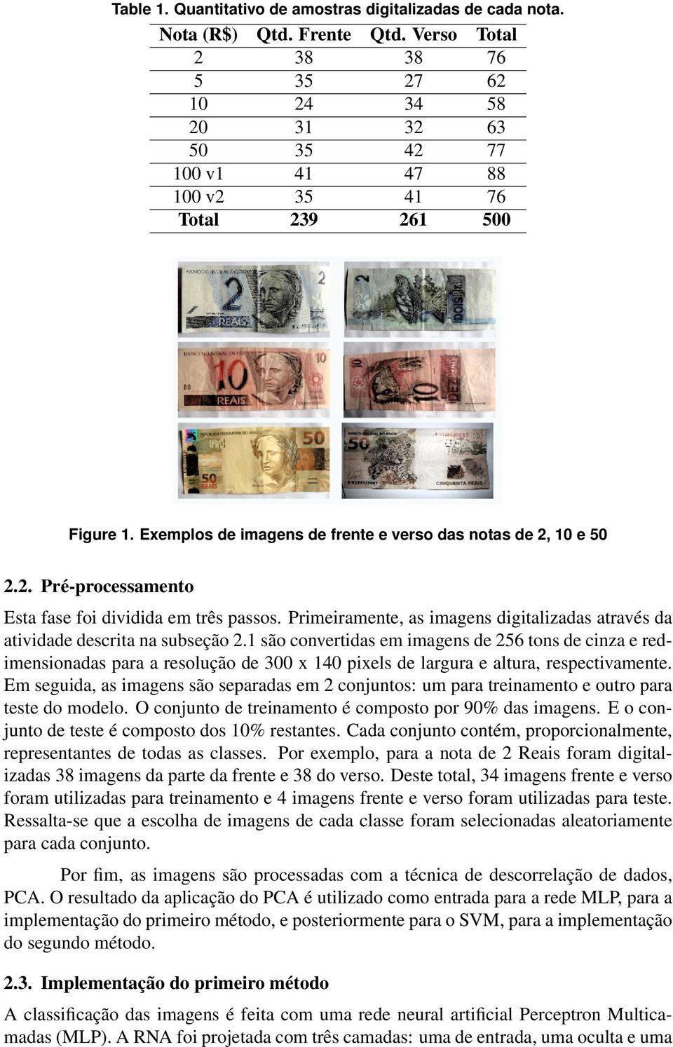 Primeiramente, as imagens digitalizadas através da atividade descrita na subseção 2.