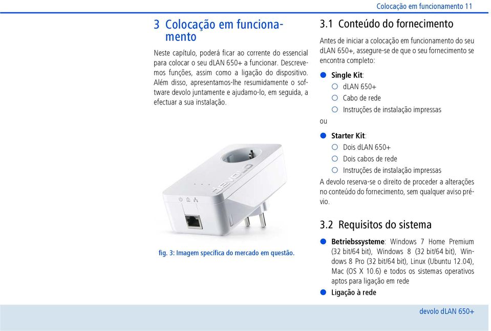 Colocação em funcionamento 11 3.