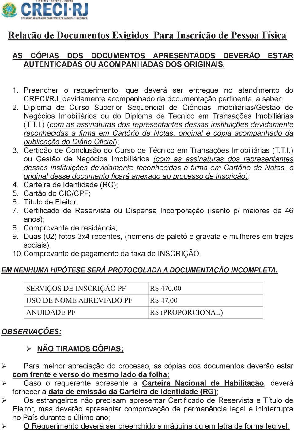 Diploma de Curso Superior Sequencial de Ciências Im