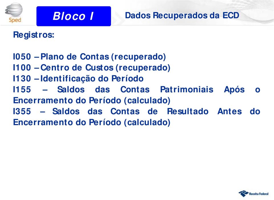 I155 Saldos das Contas Patrimoniais Após o Encerramento do Período