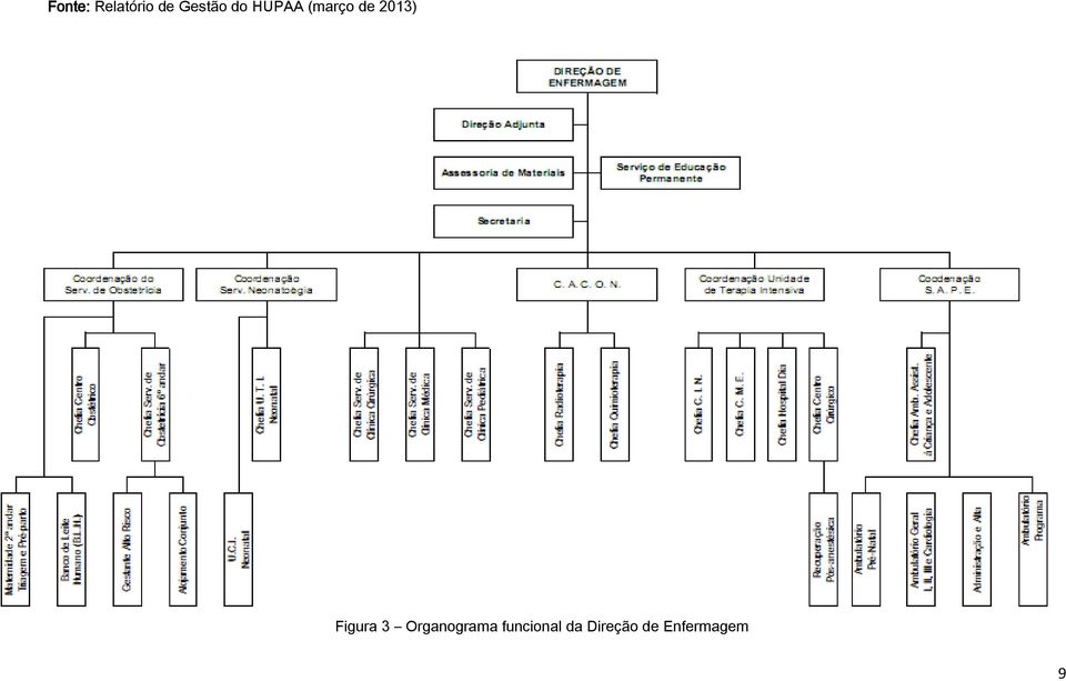 Figura 3 Organograma