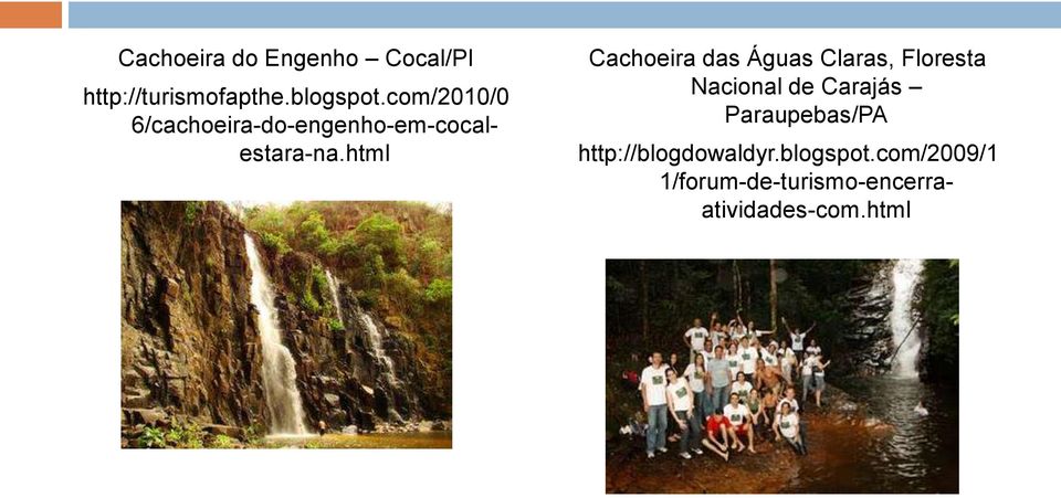 html Cachoeira das Águas Claras, Floresta Nacional de Carajás