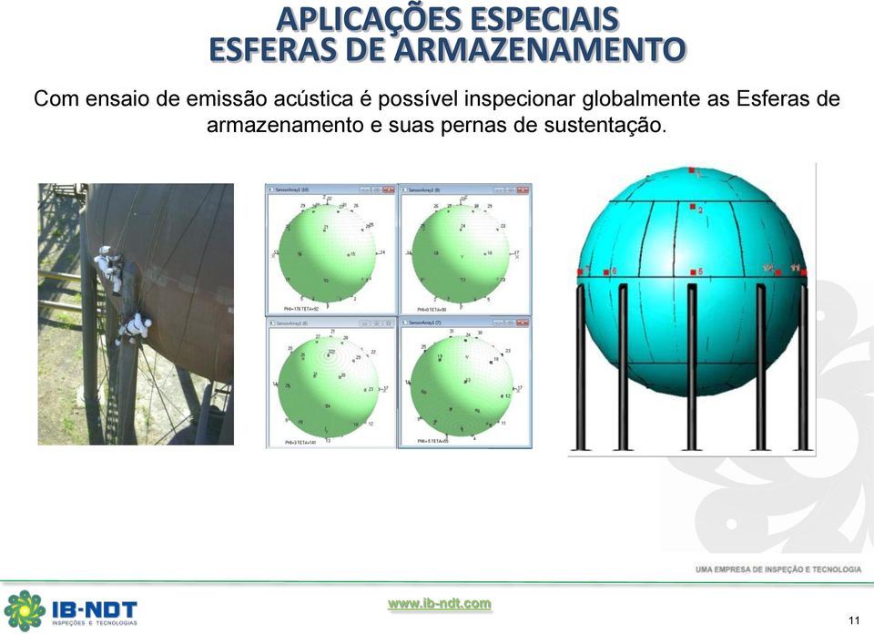 acústica é possível inspecionar