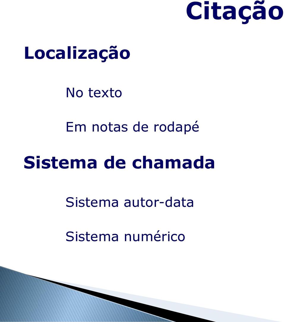 Sistema de chamada