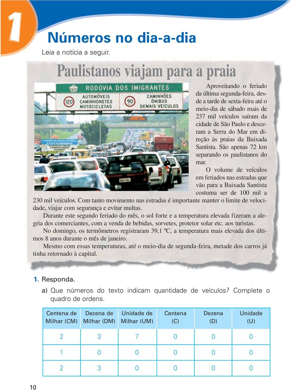 a Serra do Mar em direção às praias da Baixada Santista. São apenas 72 km separando os paulistanos do mar.