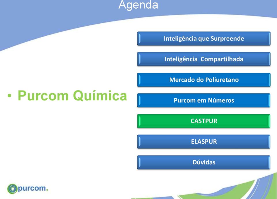 do Poliuretano Purcom Química