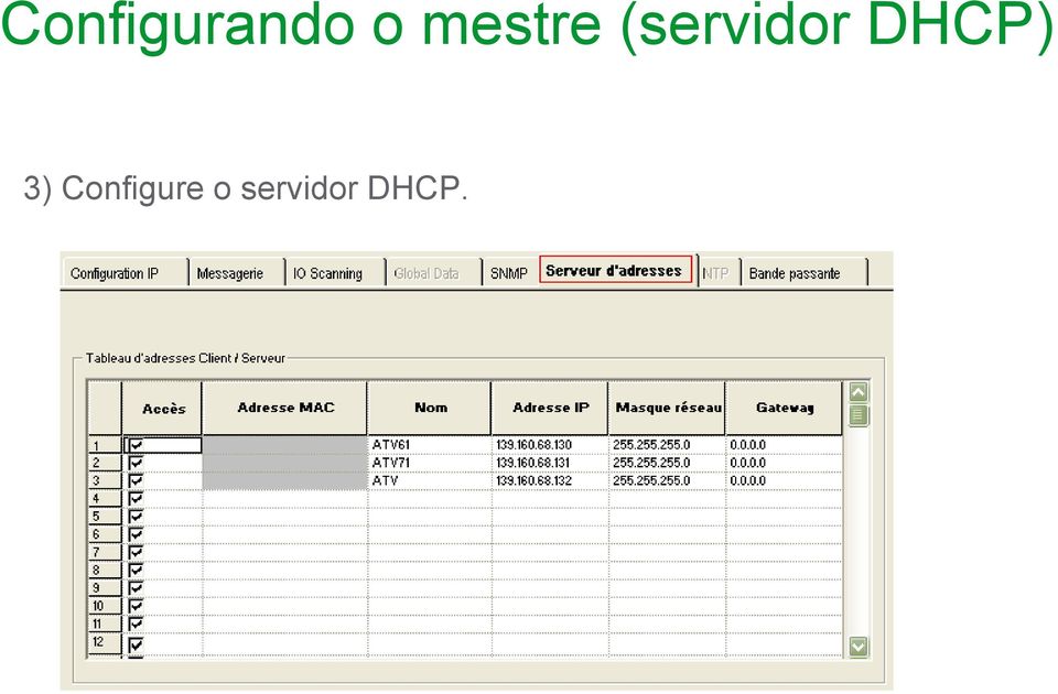 DHCP) 3)