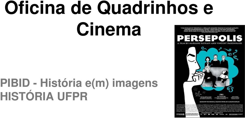 Cinema PIBID -