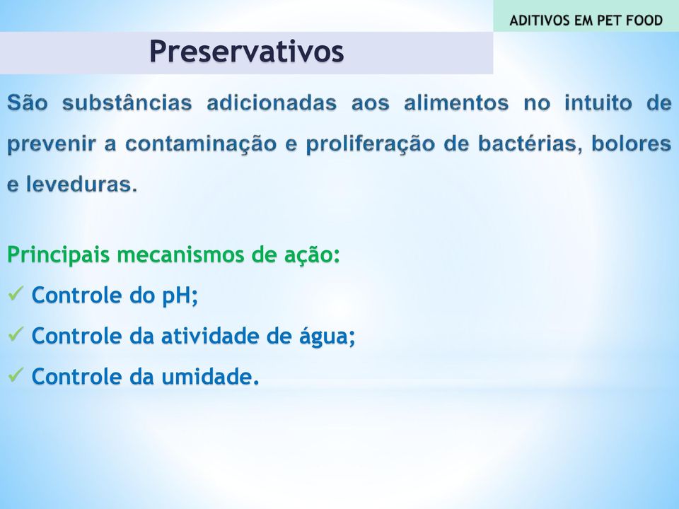 Controle do ph; Controle da