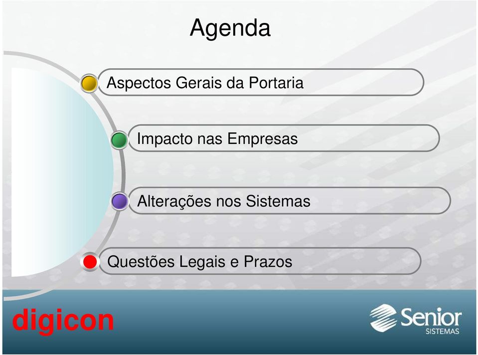 Empresas Alterações nos