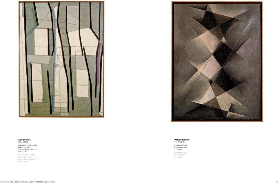 5 c m Samson Flexor [1907-1971] Geométrico, 1957 óleo sobre tela 127 x 94 cm Geometric,
