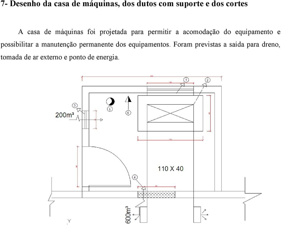 equipamento e possibilitar a manutenção permanente dos equipamentos.