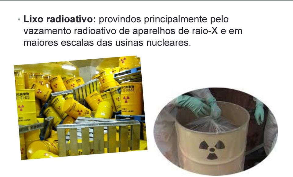 radioativo de aparelhos de raio-x