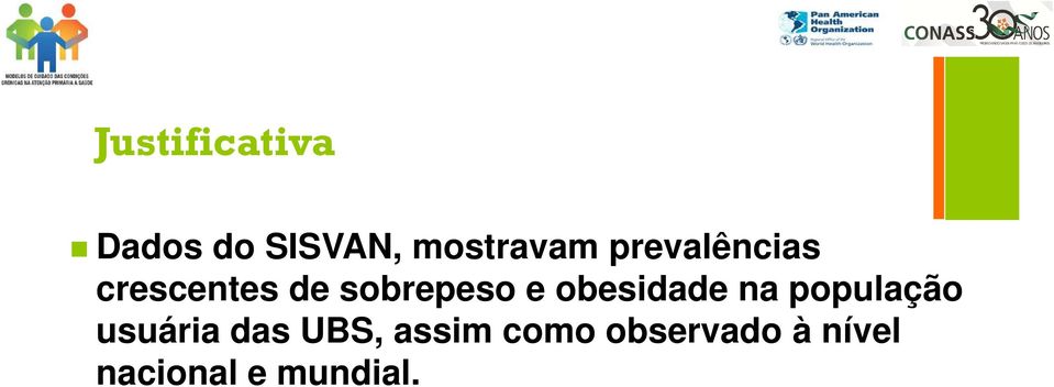 obesidade na população usuária das UBS,