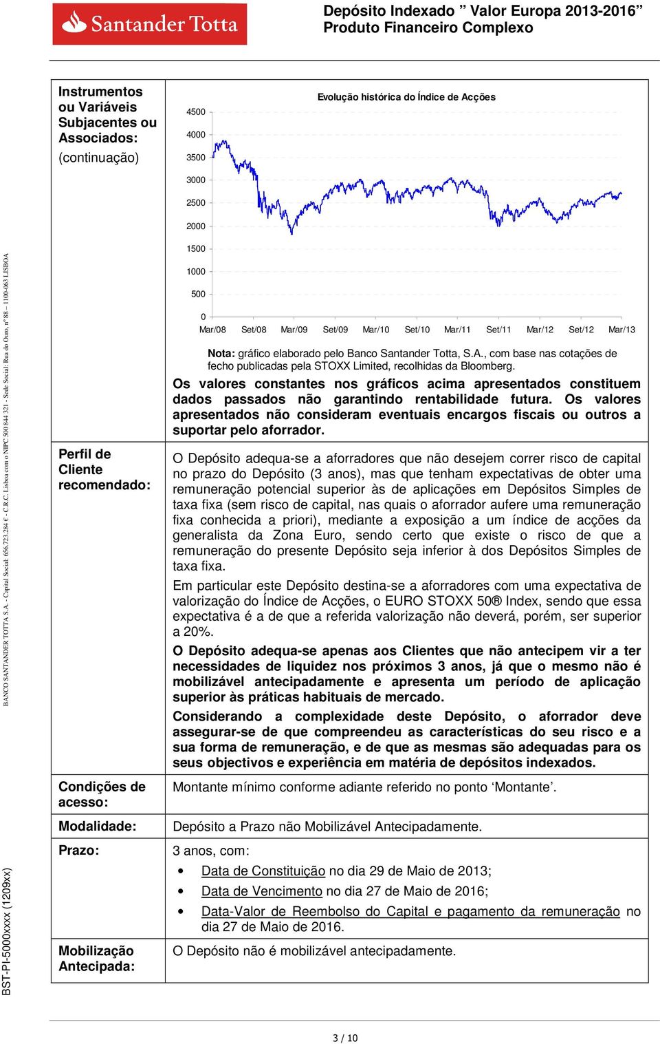 Os valores constantes nos gráficos acima apresentados constituem dados passados não garantindo rentabilidade futura.