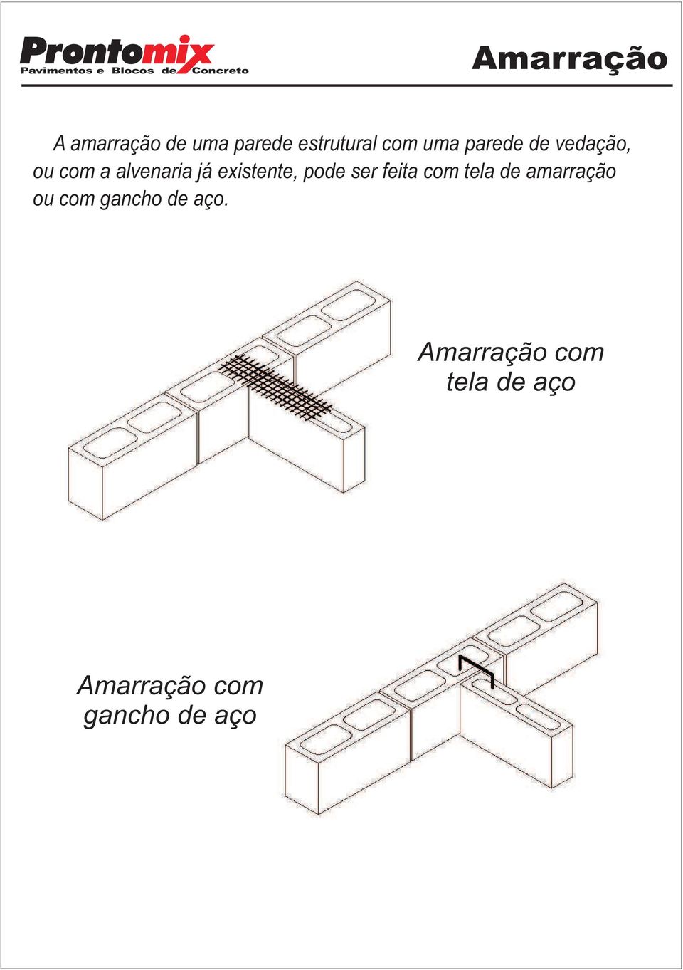 pode ser feita com tela de amarração ou com gancho de