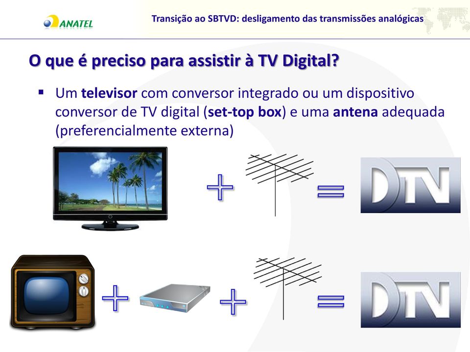 dispositivo conversor de TV digital (set-top