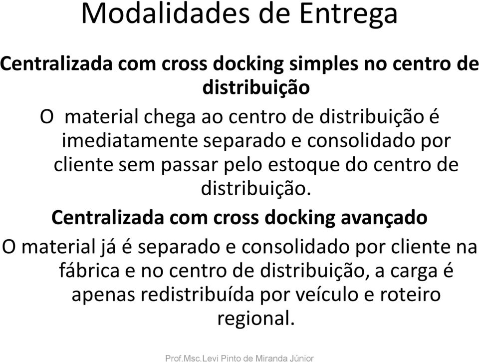 centro de distribuição.