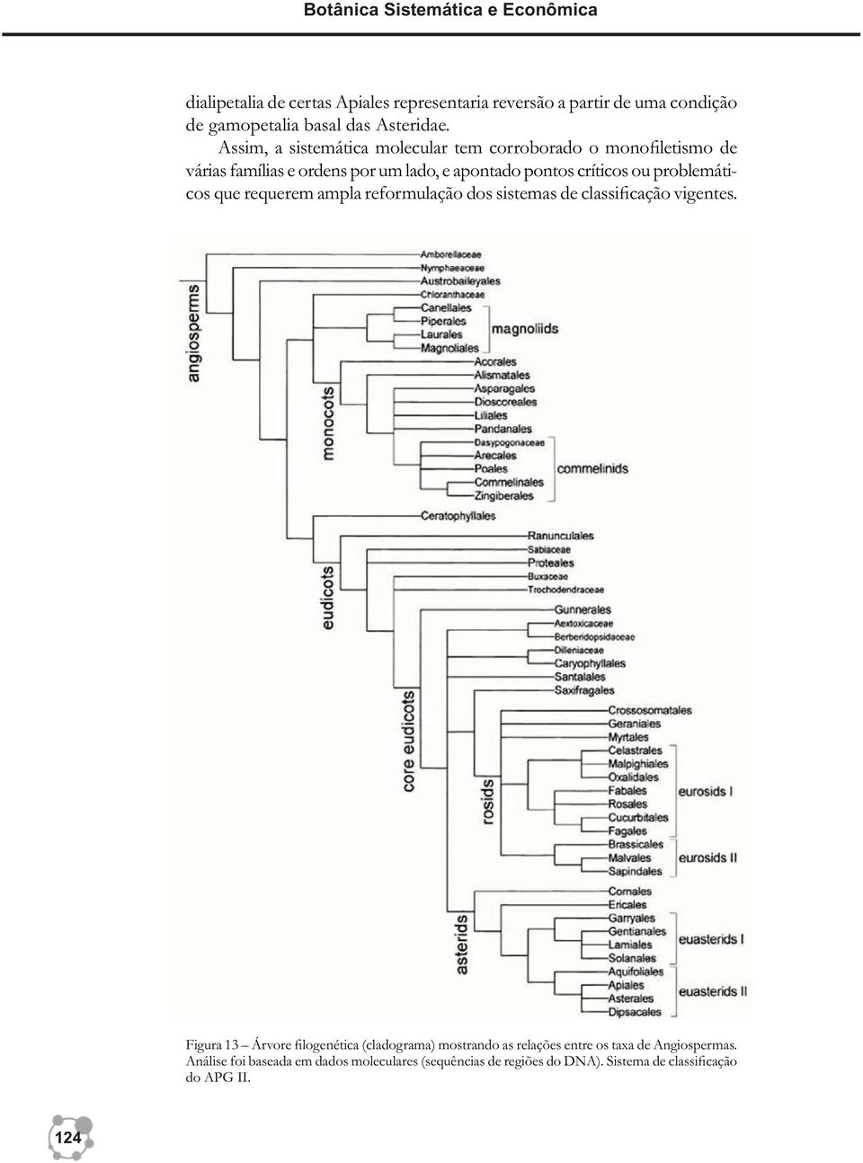 Assim, a sistemática molecular tem corroborado o monofiletismo de várias famílias e ordens por um lado, e apontado pontos críticos ou