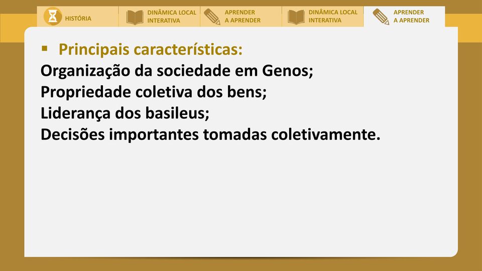 coletiva dos bens; Liderança dos