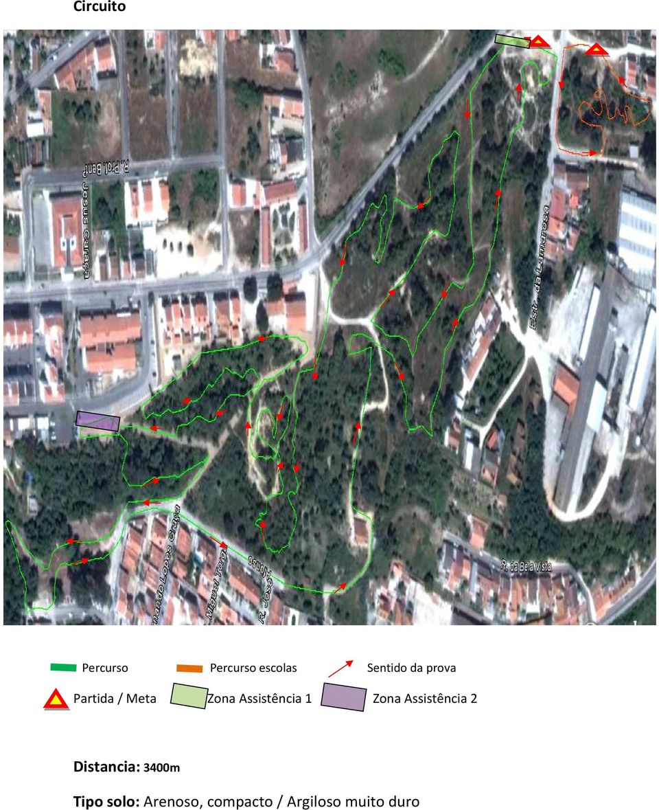 Zona Assistência 2 Distancia: 3400m Tipo