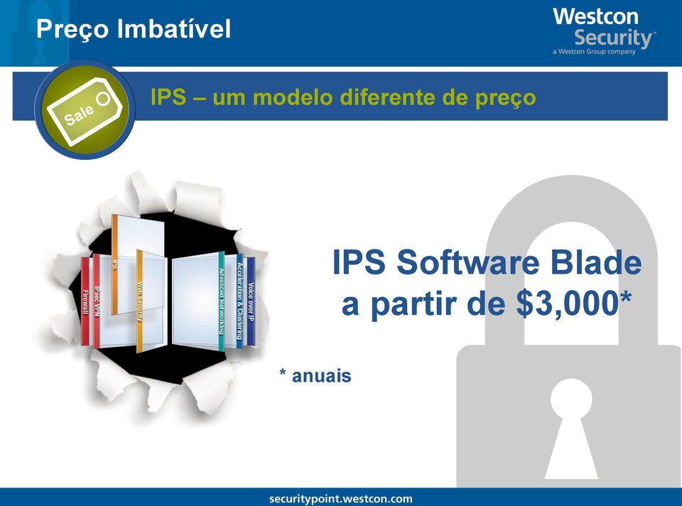 preço IPS Software Blade