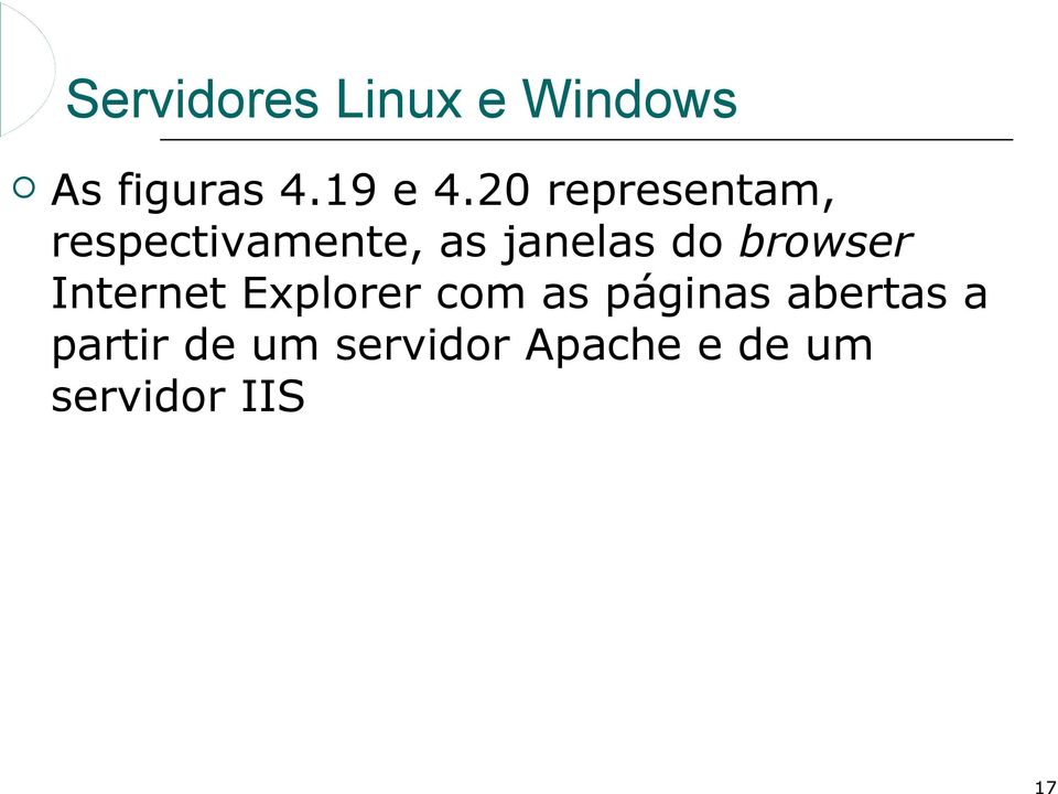 browser Internet Explorer com as páginas abertas