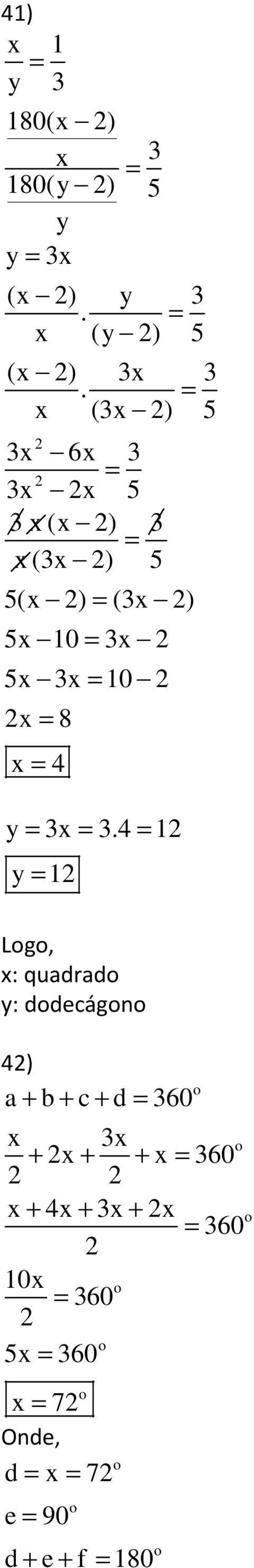 x 8 x 4 y 3x 3.