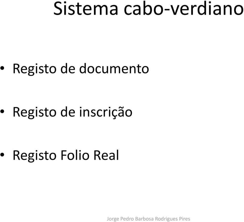 Registo de documento