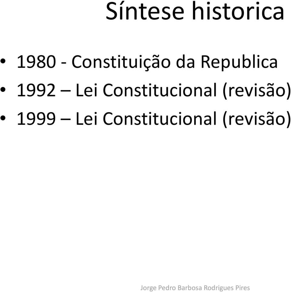 1992 Lei Constitucional