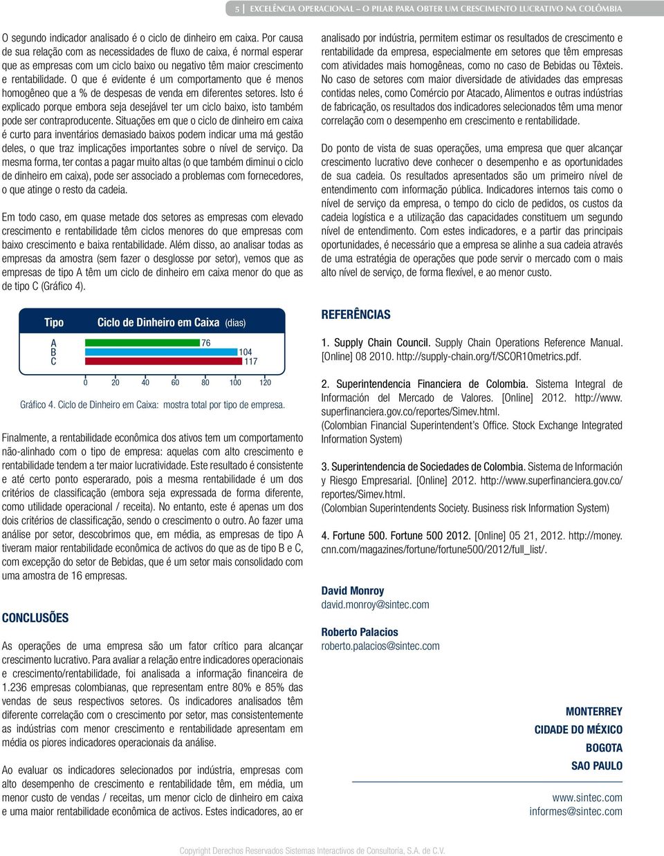 O que é evidente é um comportamento que é menos homogêneo que a % de despesas de venda em diferentes setores.