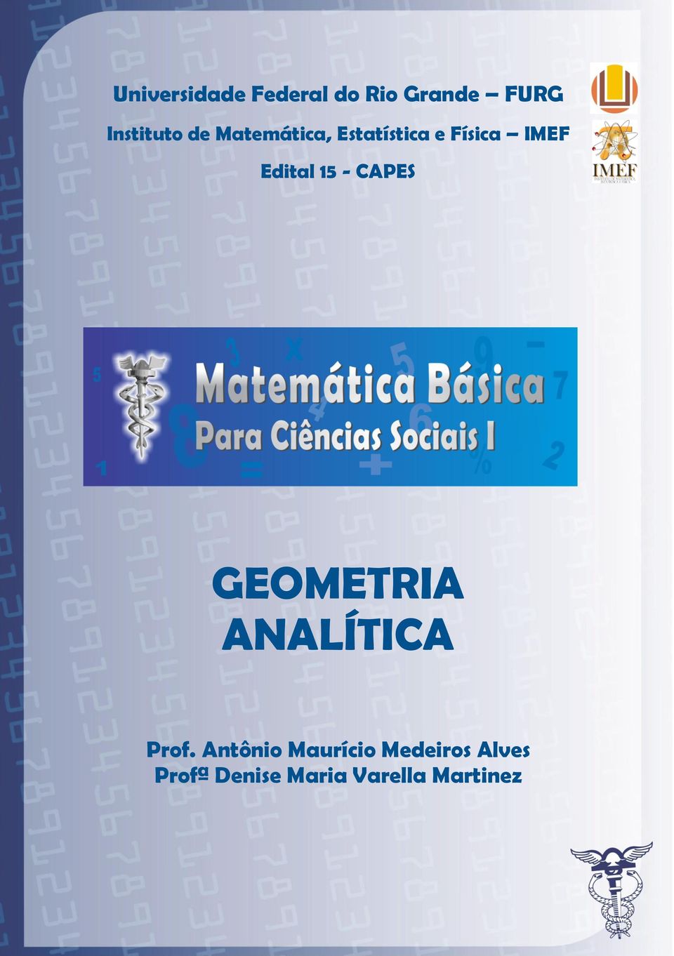 IMEF Edital 5 - CPES GEOMETRI NLÍTIC Prof.