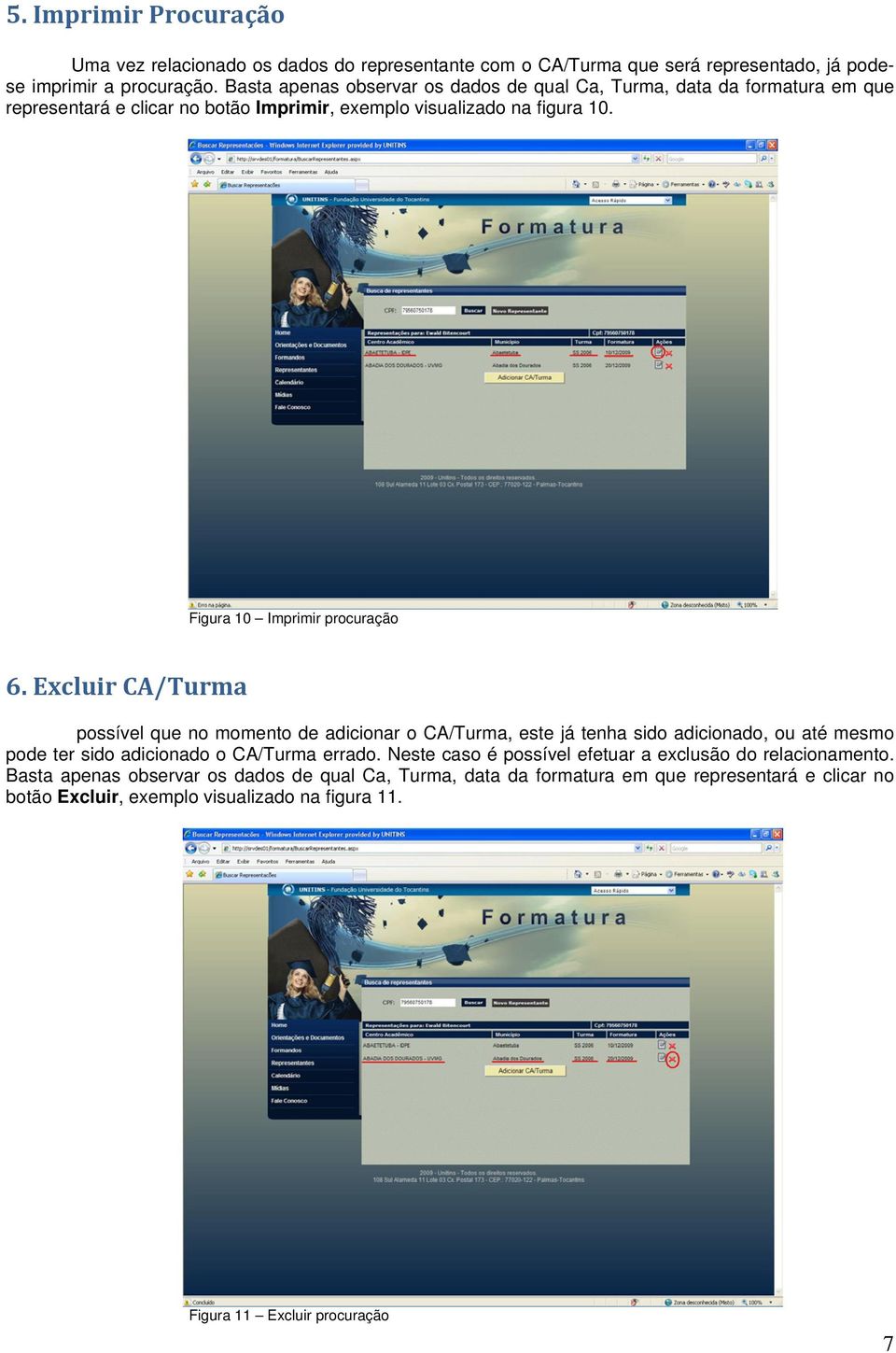 Figura 10 Imprimir procuração 6.