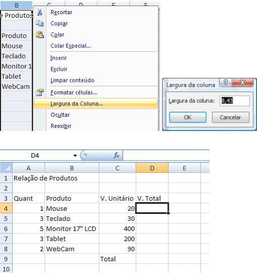 Para abrir um arquivo existente, clique no botão Office e depois no botão Abrir, localize seu arquivo e clique sobre ele e depois em abrir.