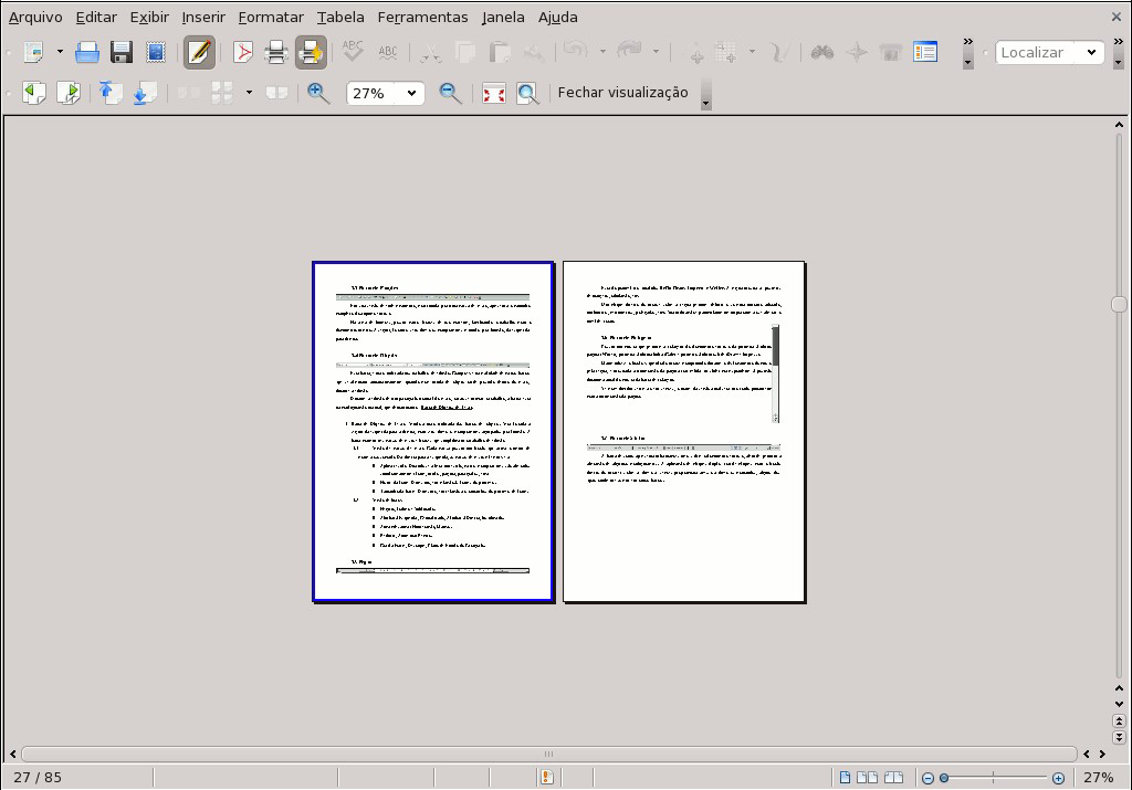 Modelos: São arquivos contendo diversos parâmetros relativos ao tipo de documento a ser criado, simplificado a elaboração de memorandos, cartas, etc.