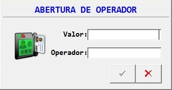 PAF-ECF AVANÇO INFORMÁTICA 10 Abertura do operador Para que as vendas sejam feitas é necessário que um operador seja aberto.