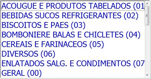 PAF-ECF AVANÇO INFORMÁTICA 18 Pesquisando Produtos Durante a venda é possível consultar o cadastro de produtos.